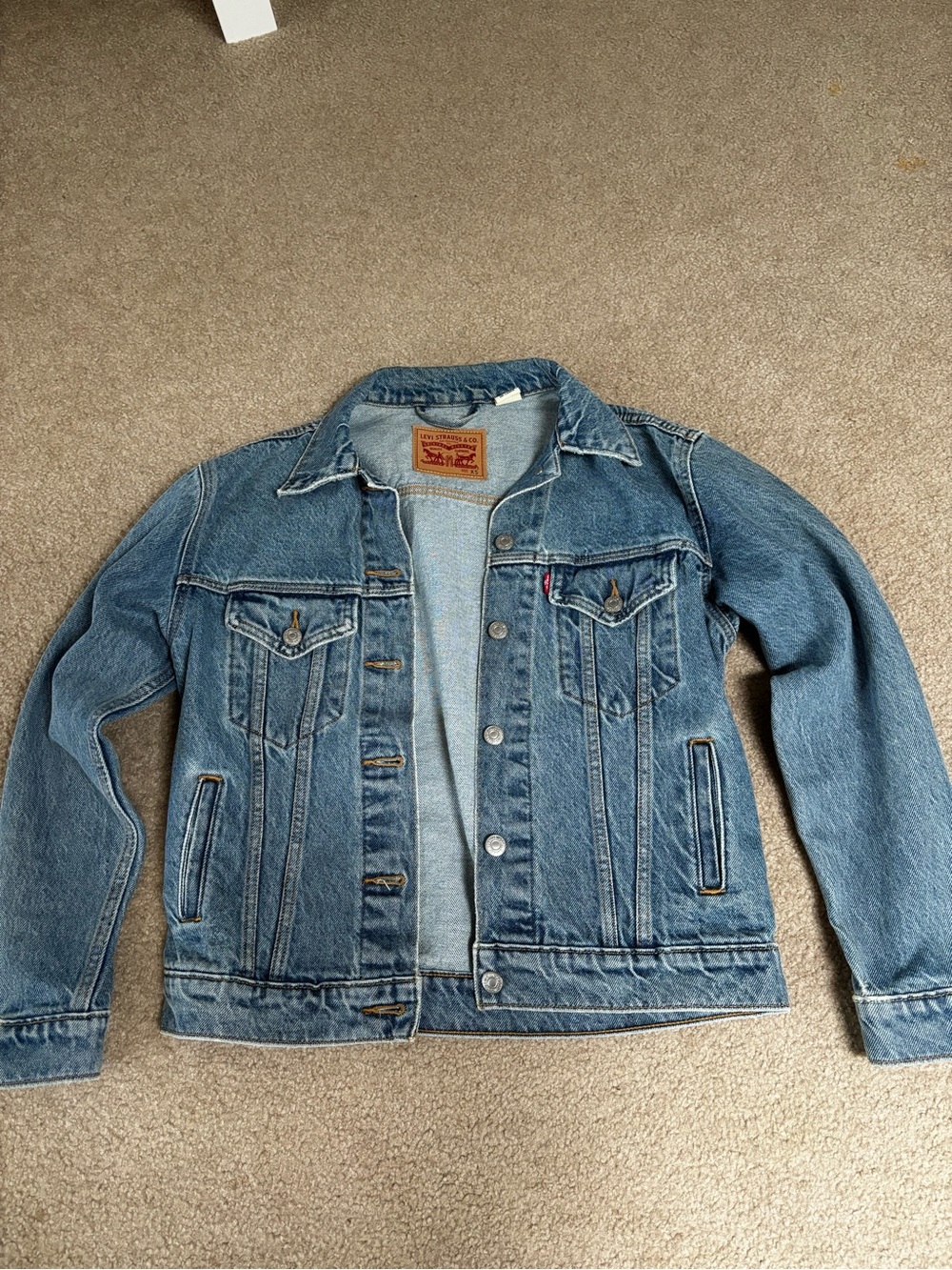 Levi's Blue Denim Trucker Jacket